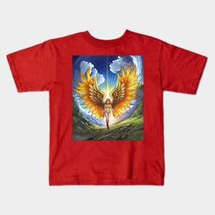 Angel Art Kids T-Shirt